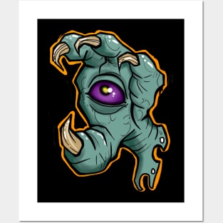 Zombie hand Posters and Art